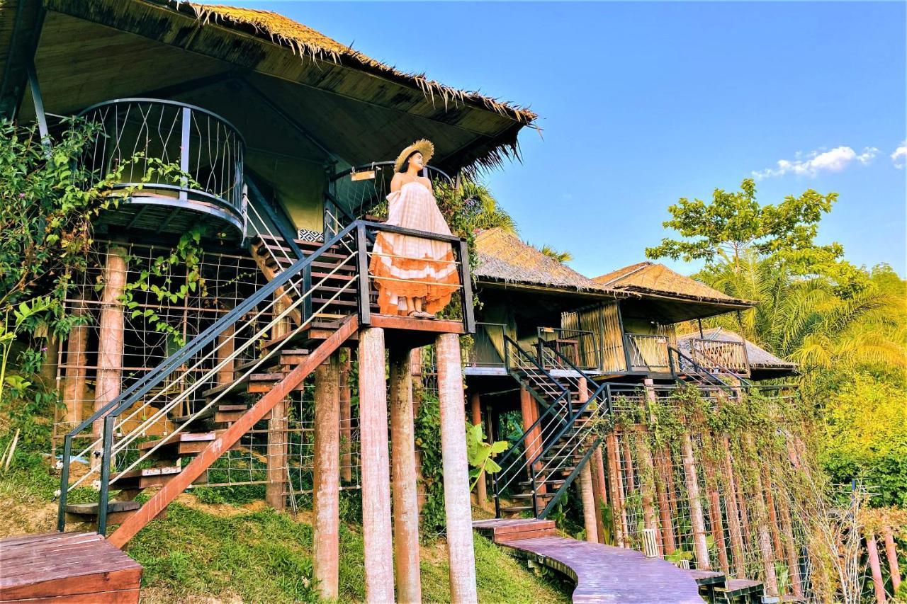Khao Sok Boutique Camping - Exotic Cliff Camping Khao Sok National Park Exterior foto