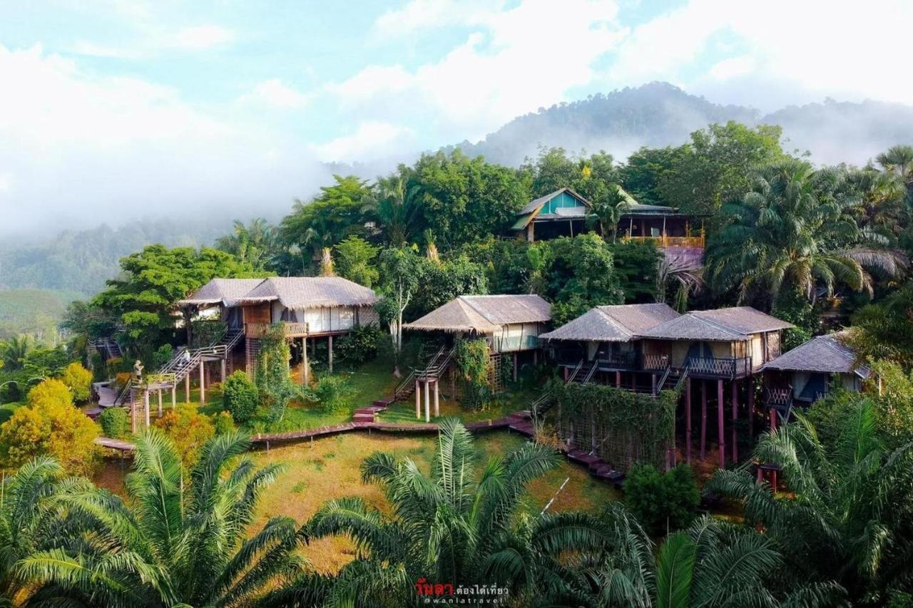 Khao Sok Boutique Camping - Exotic Cliff Camping Khao Sok National Park Exterior foto