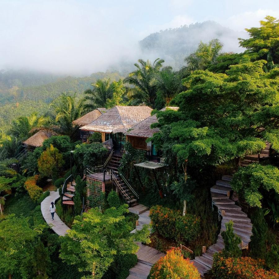 Khao Sok Boutique Camping - Exotic Cliff Camping Khao Sok National Park Exterior foto