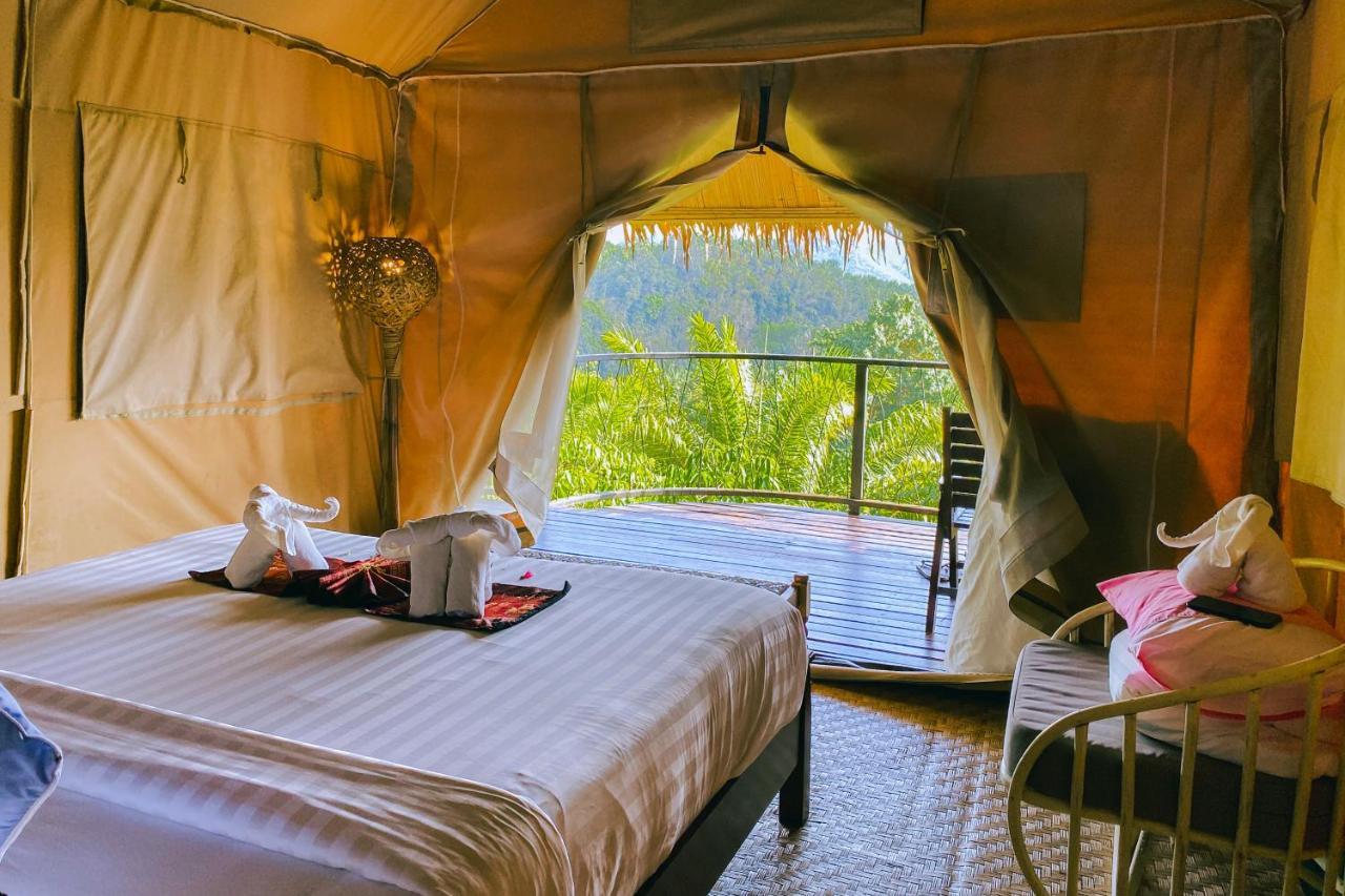 Khao Sok Boutique Camping - Exotic Cliff Camping Khao Sok National Park Exterior foto