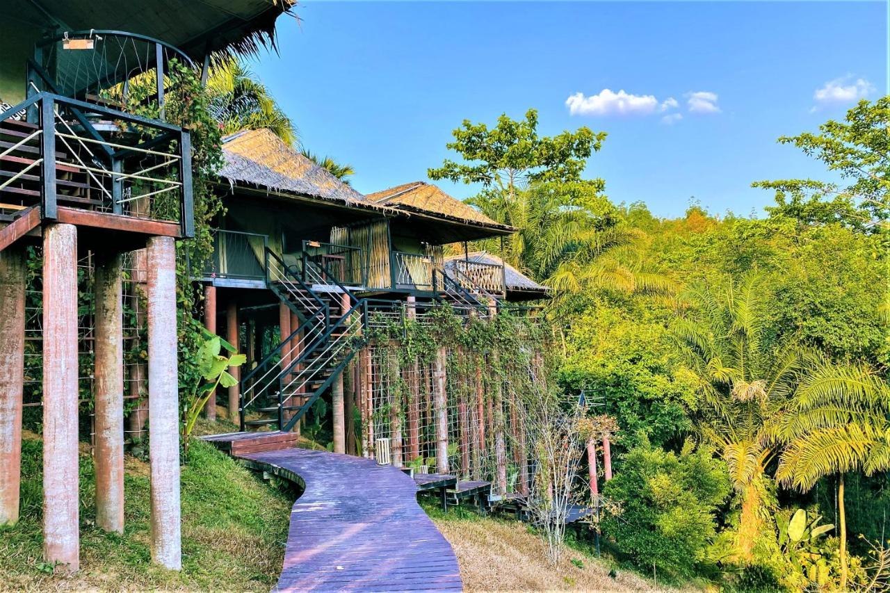 Khao Sok Boutique Camping - Exotic Cliff Camping Khao Sok National Park Exterior foto