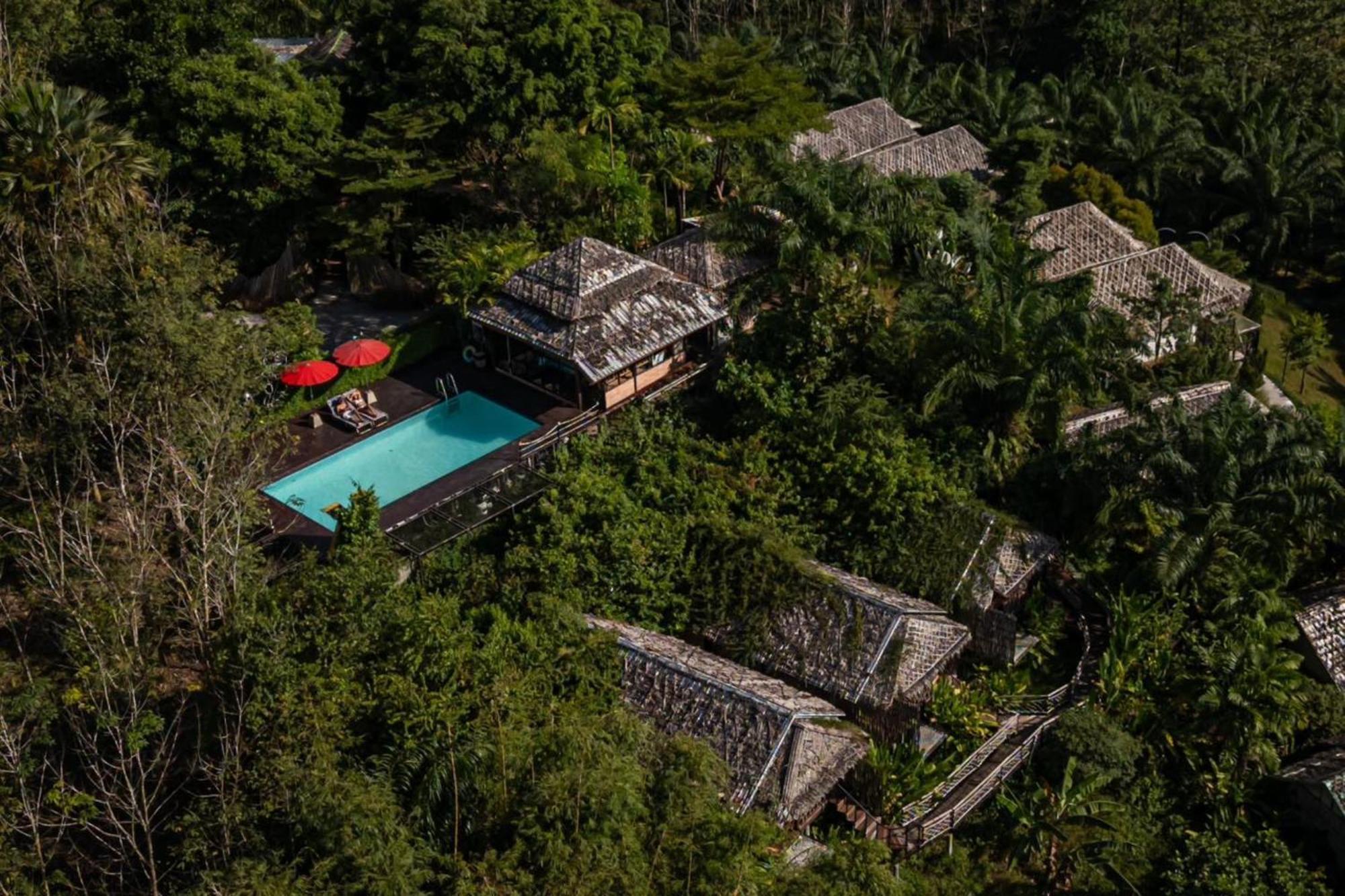 Khao Sok Boutique Camping - Exotic Cliff Camping Khao Sok National Park Exterior foto