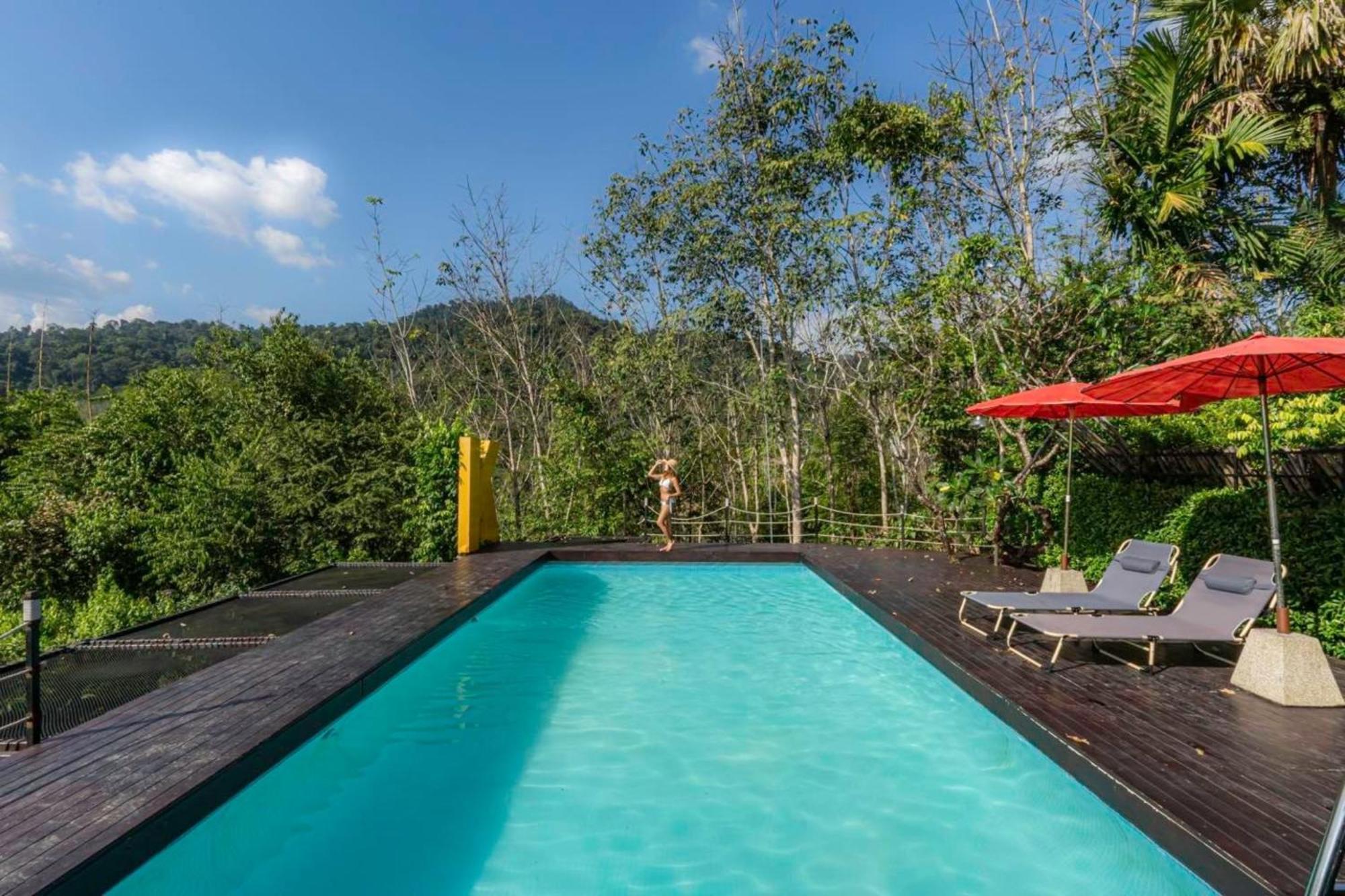 Khao Sok Boutique Camping - Exotic Cliff Camping Khao Sok National Park Exterior foto