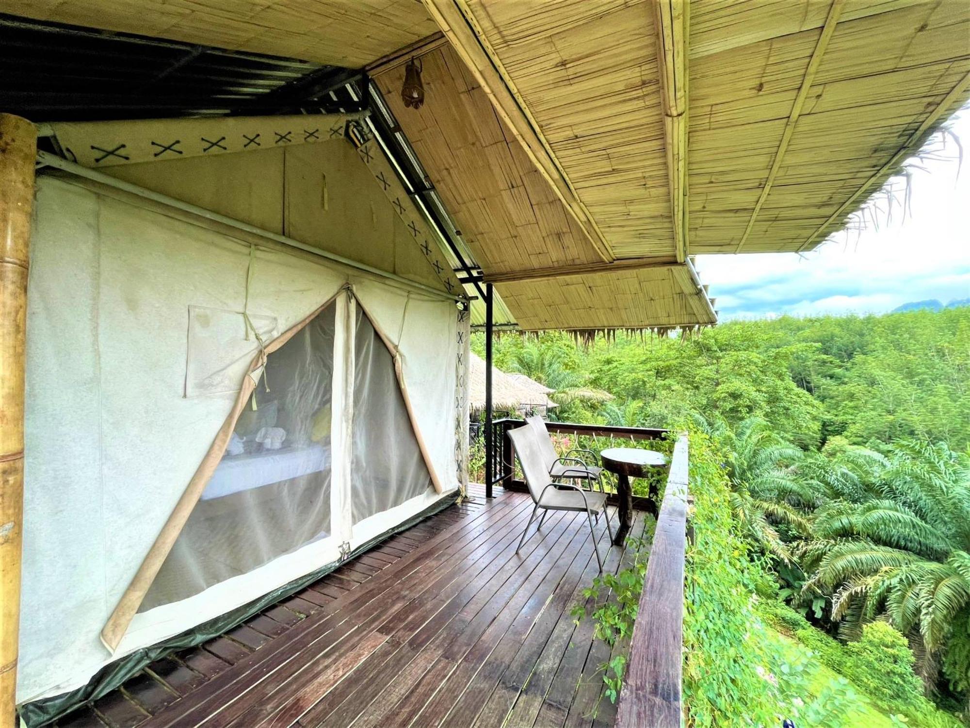 Khao Sok Boutique Camping - Exotic Cliff Camping Khao Sok National Park Exterior foto